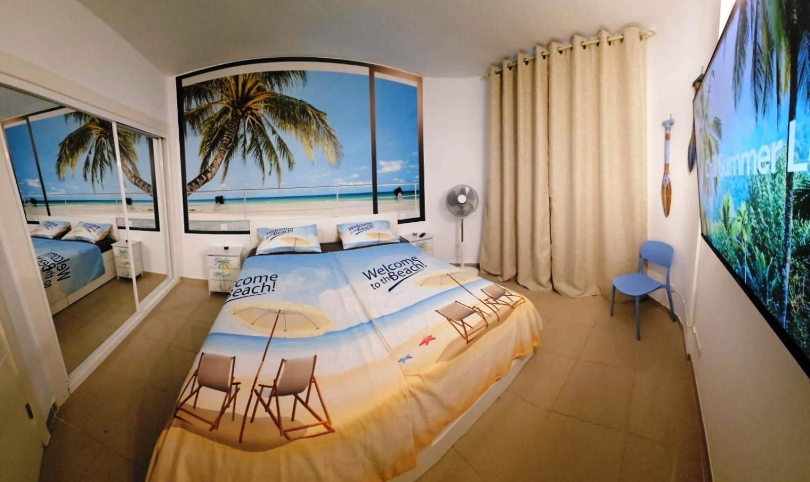 Blue Bay Paradise - Beach Front Apartment With Sea View ปลายาปาไรโซ ภายนอก รูปภาพ